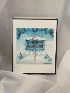 North Pole Candle